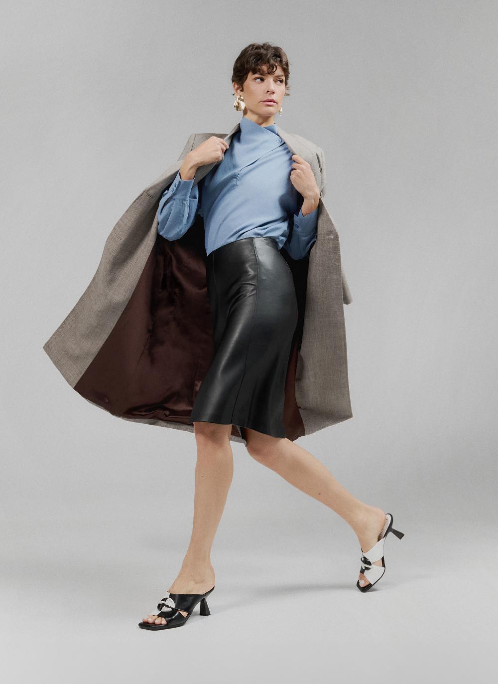 Hispanitas Sandalias Destalonadas Danielle Negro-blanco