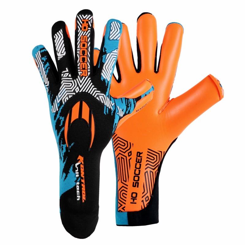 Ho soccer Guante Kontrol Knit Tech II Orange-Turquoise