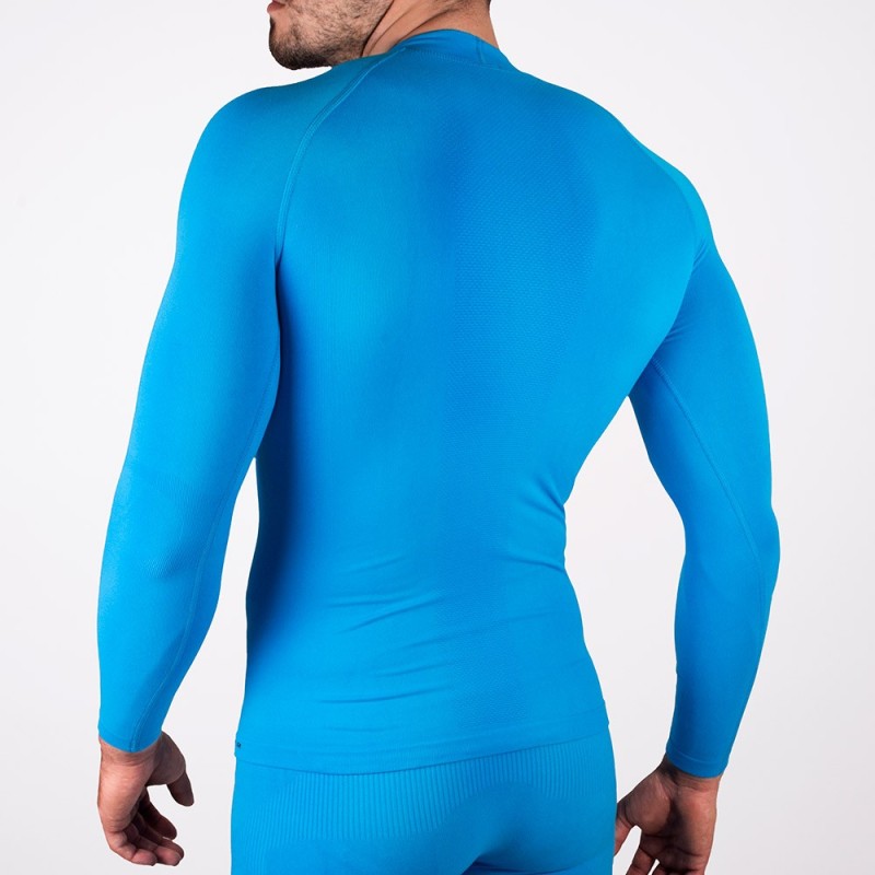 Ho Soccer Camiseta Térmica Manga Larga Senior Azul