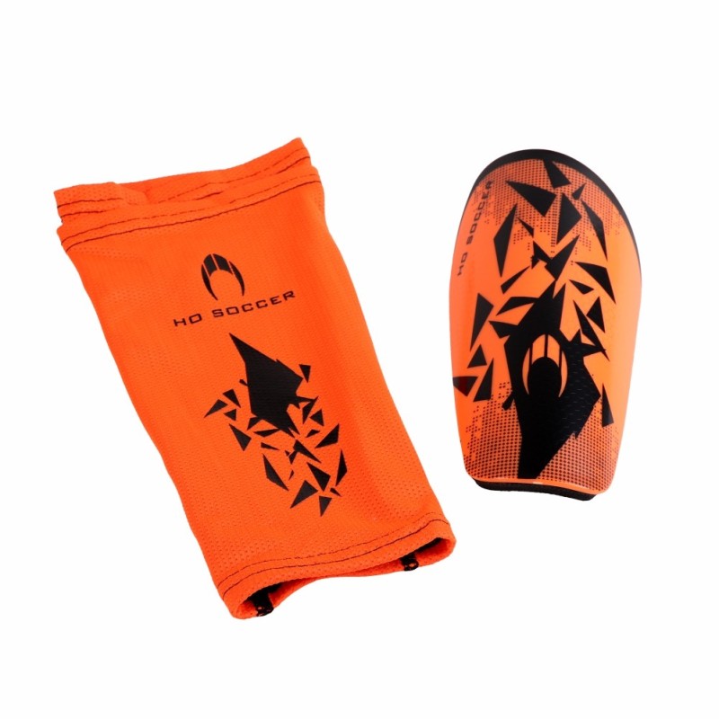Ho Soccer Espinillera Rebel Naranja