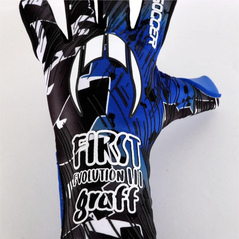 Ho Soccer Guante First Evolution III Graffiti Blue