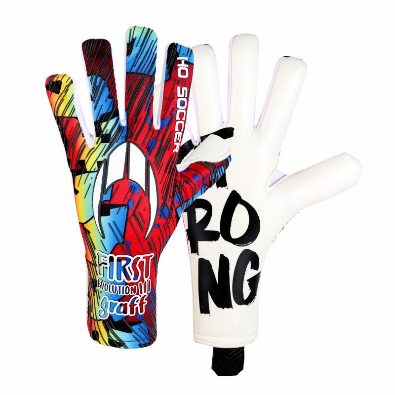 Ho soccer Guante First Evolution III Graffiti Red