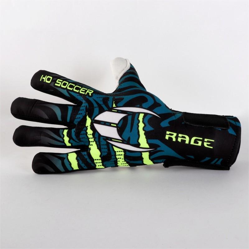 Ho Soccer Guante Rage Plus Hazard V2 Lime
