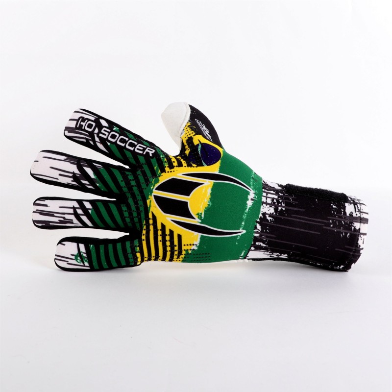 Ho Soccer Guante Squadra Turf Negative Brasil