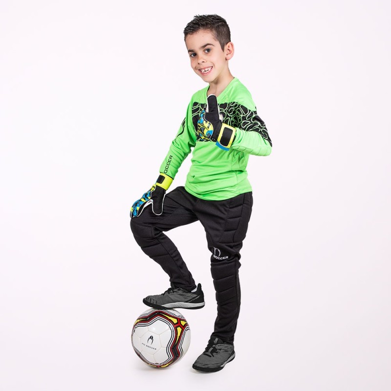 Ho soccer KID KEEPER SET FURIOUS VERDE