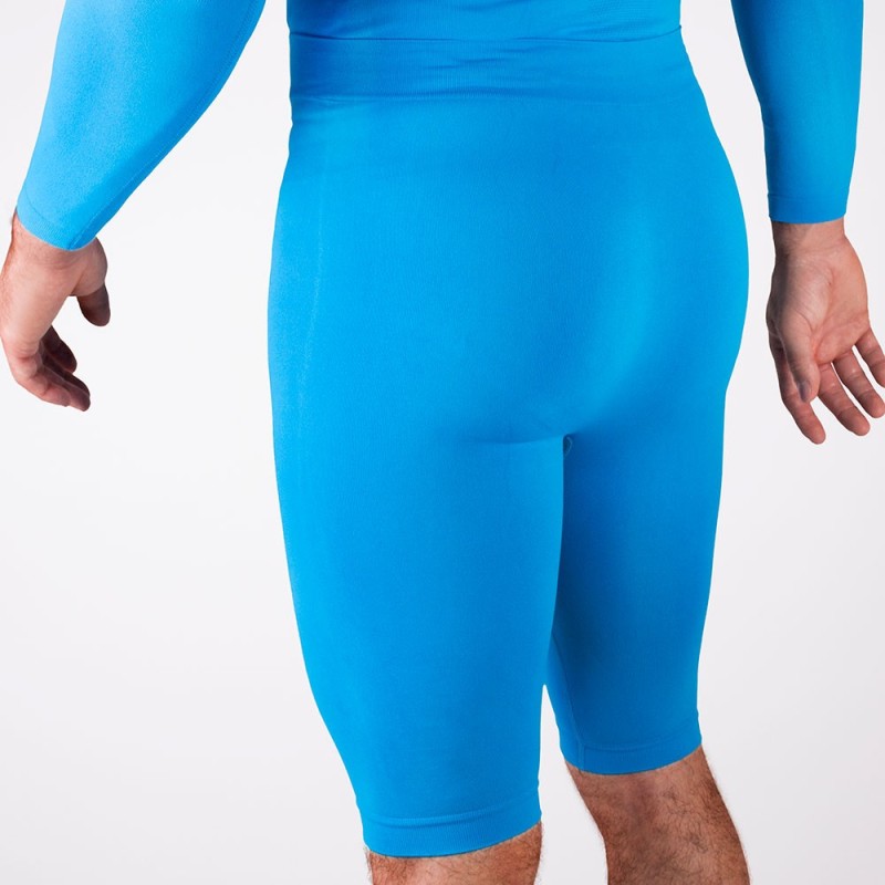 Ho Soccer Malla Térmica Corta Azul Senior