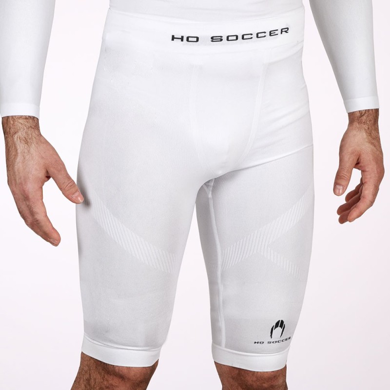 Ho soccer Malla térmica corta blanca senior