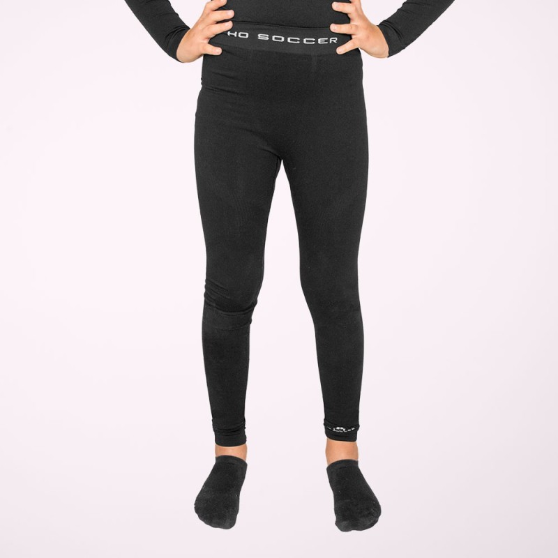 Ho soccer Malla térmica larga negra junior