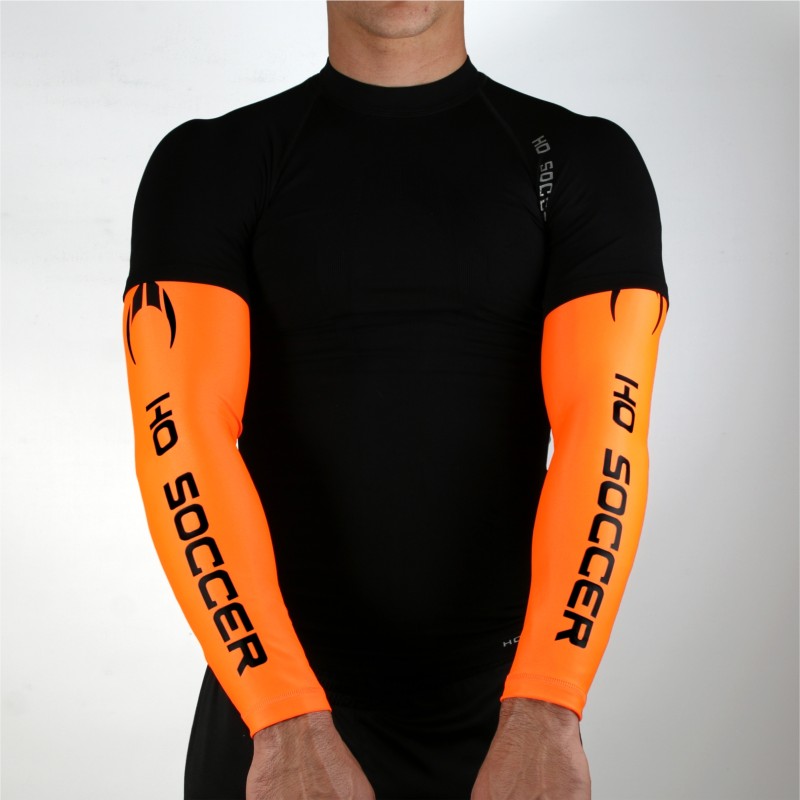 Ho Soccer Manguitos Antiabrasión Naranja