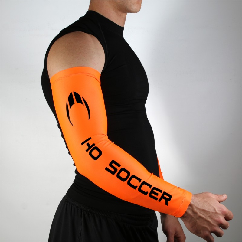 Ho Soccer Manguitos Antiabrasión Naranja