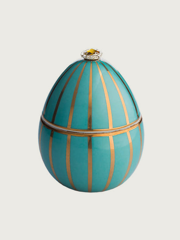 Hoff VELA HUEVO TURQUESA RAYA ORO