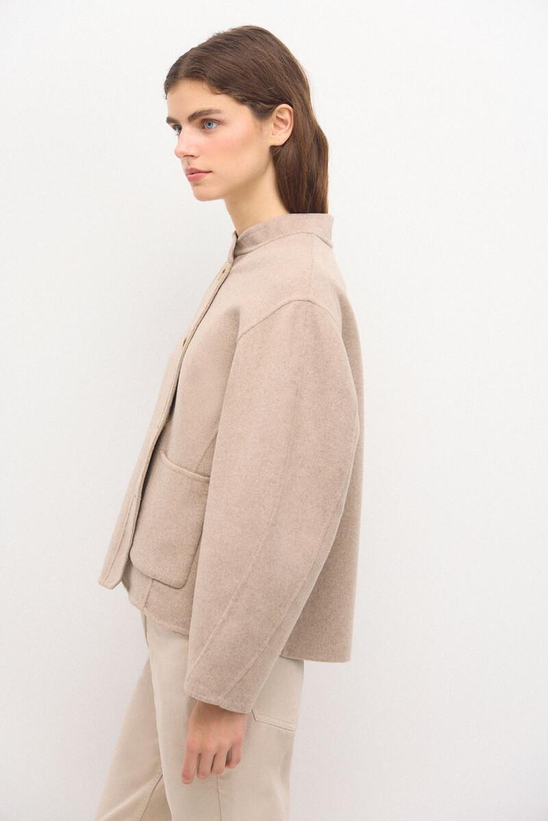 Hoss Intropia Amanda. Abrigo Corto De Landa Doble Cara | Abrigos De Mujer | Hoss Intropia