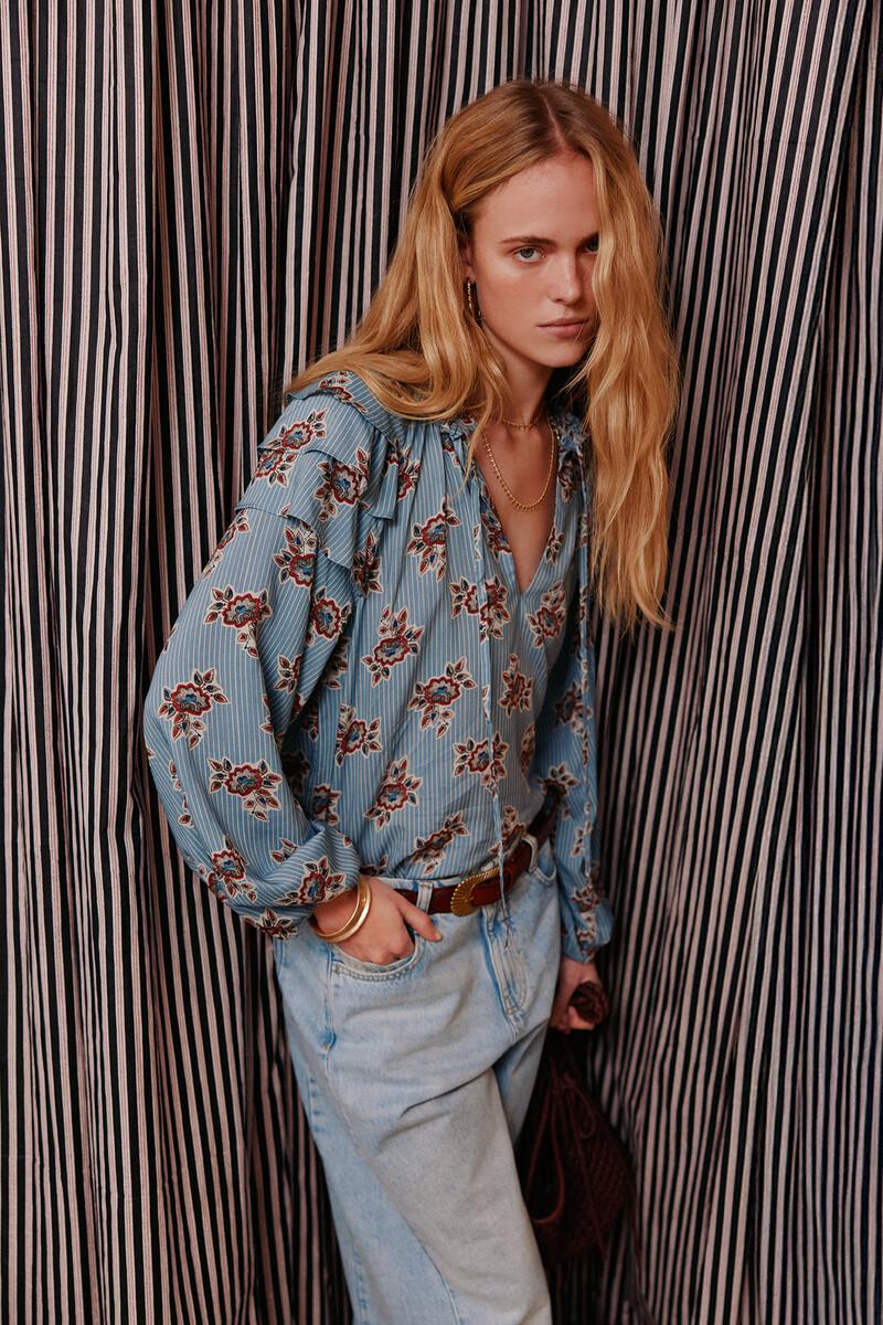 Hoss Intropia Camila. Blusa Estampada | Blusas Y Camisas De Mujer | Hoss Intropia