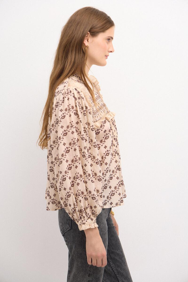 Hoss Intropia Carmela. Blusa Pechera Bordadaestampada. | Blusas Y Camisas De Mujer | Hoss Intropia