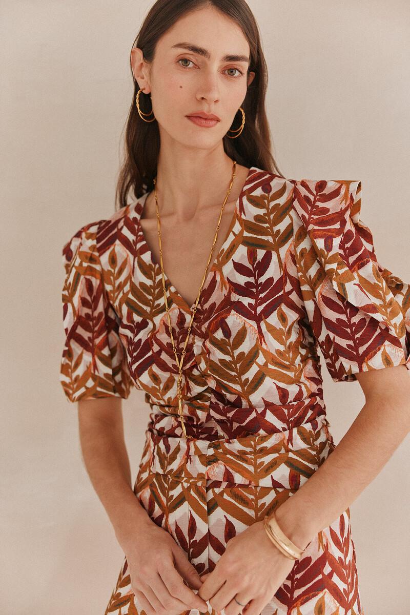 Hoss Intropia Carmina. Top Estampado | Blusas Y Camisas De Mujer | Hoss Intropia