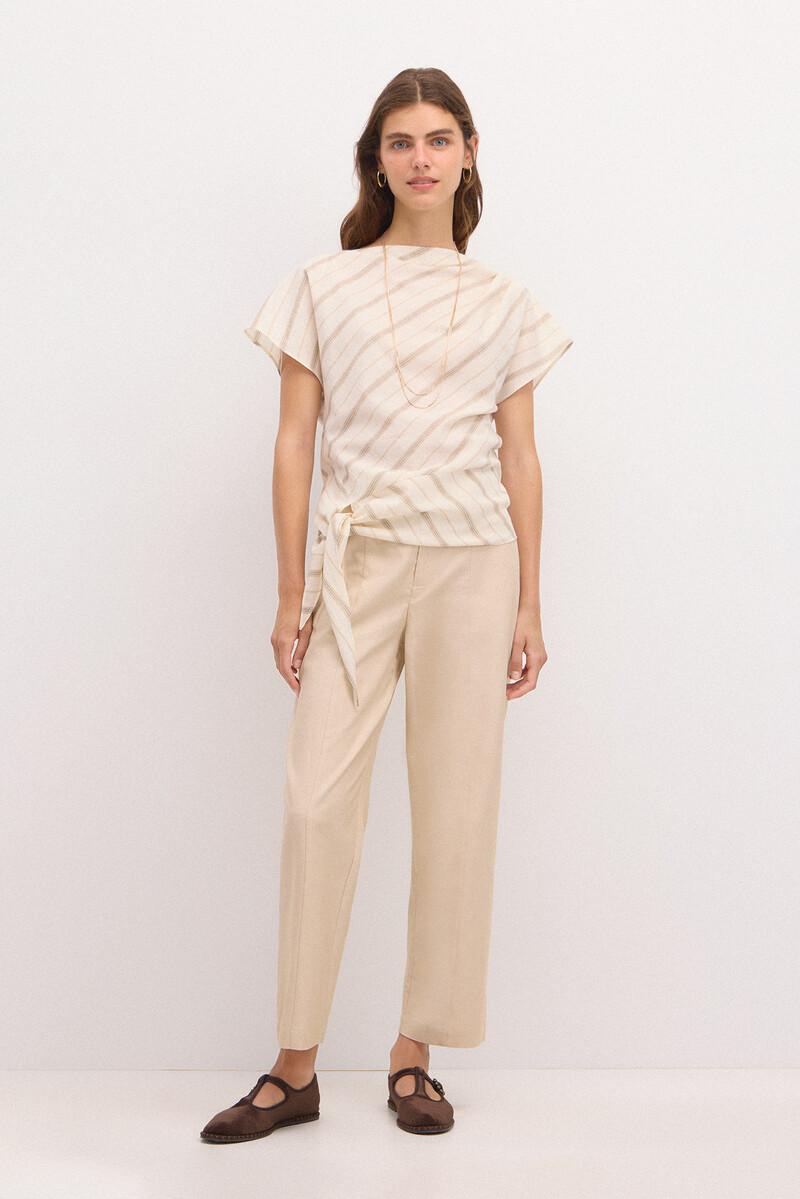 Hoss Intropia Catalina. Top Rayas Nudo. | Blusas Y Camisas De Mujer | Hoss Intropia