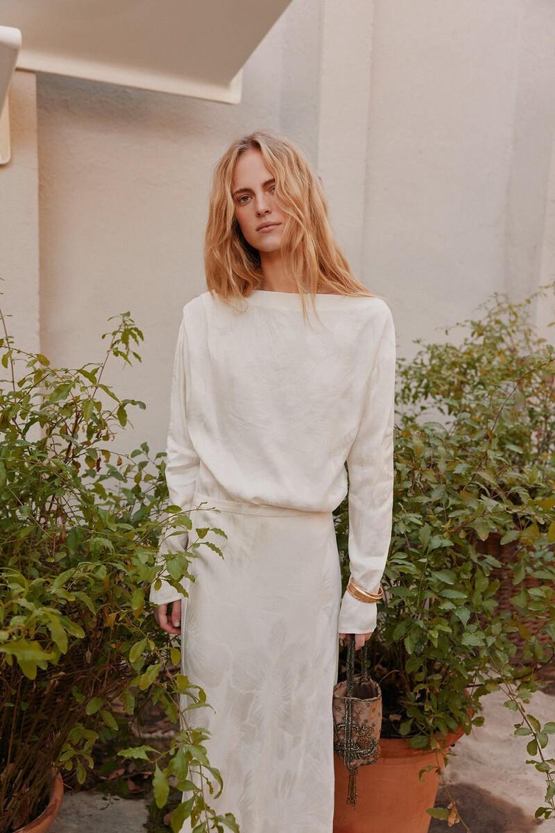 Hoss Intropia Constanza. Blusa Jacquard. | Blusas Y Camisas De Mujer | Hoss Intropia