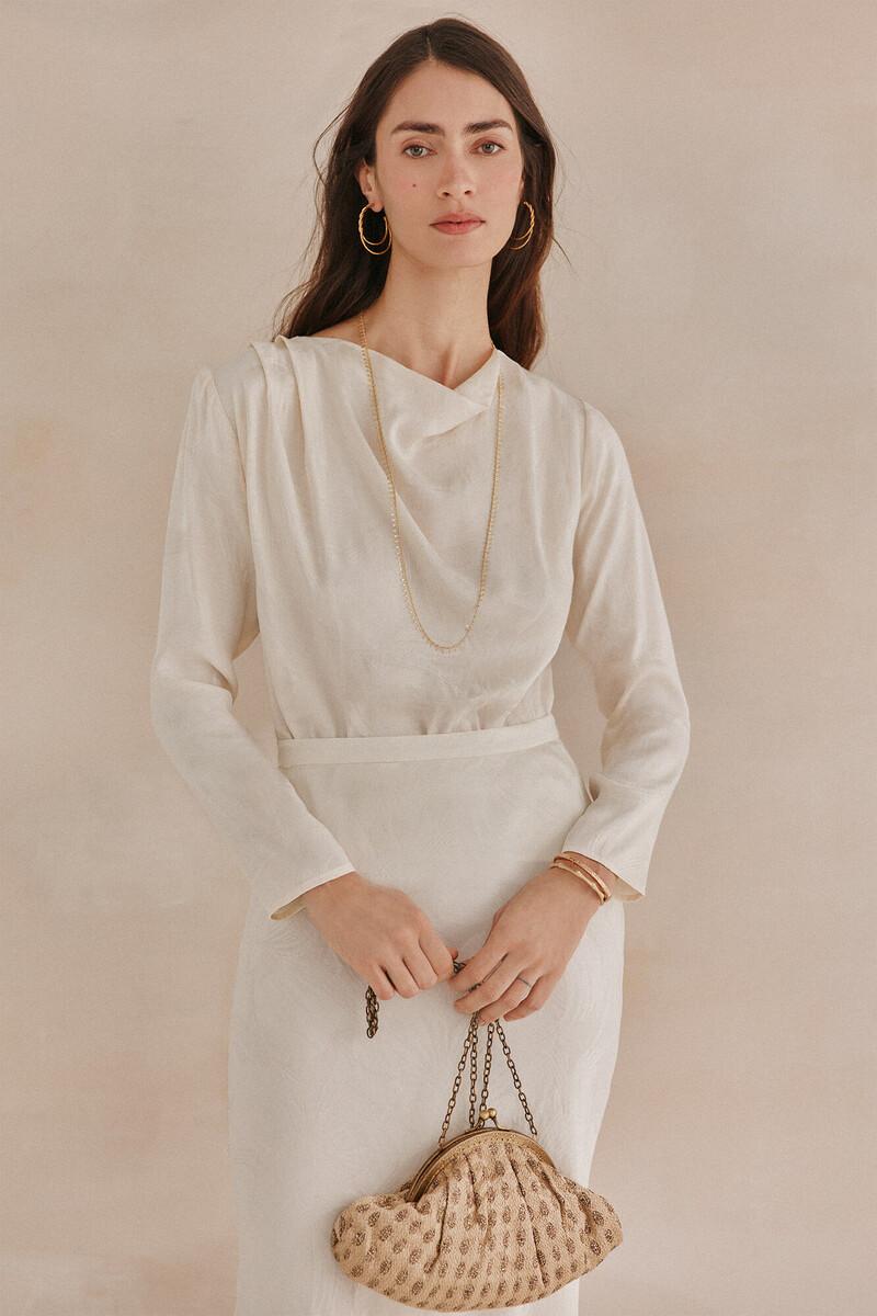 Hoss Intropia Constanza. Blusa Jacquard. | Blusas Y Camisas De Mujer | Hoss Intropia