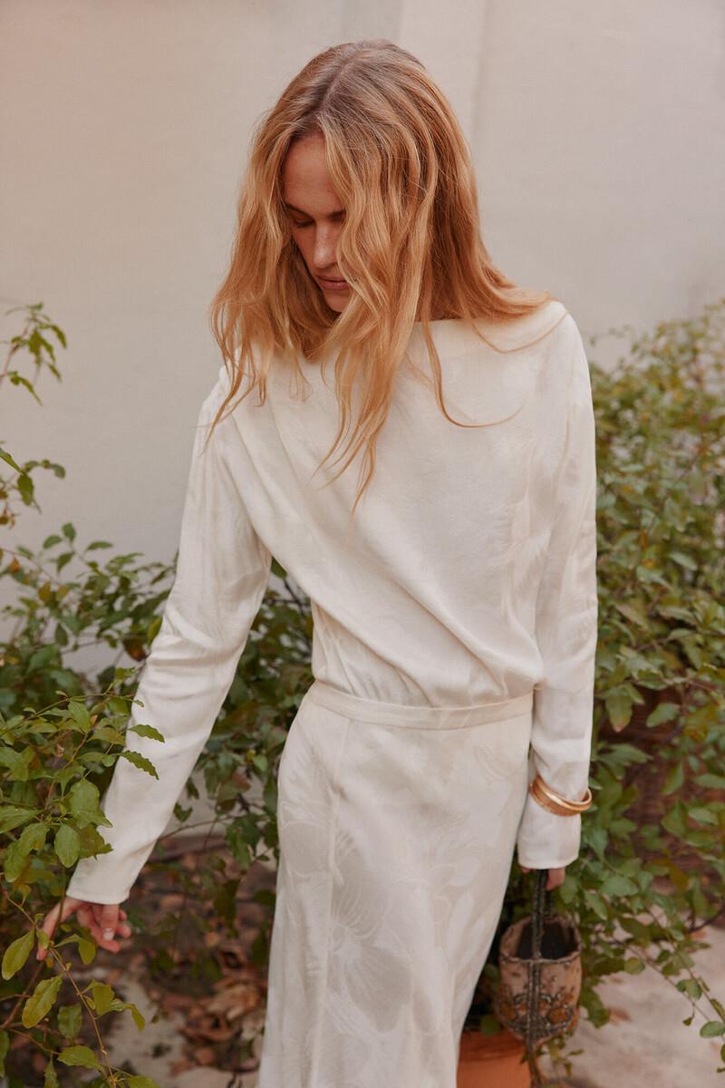 Hoss intropia Constanza. Blusa jacquard. | Blusas y camisas de mujer | Hoss Intropia