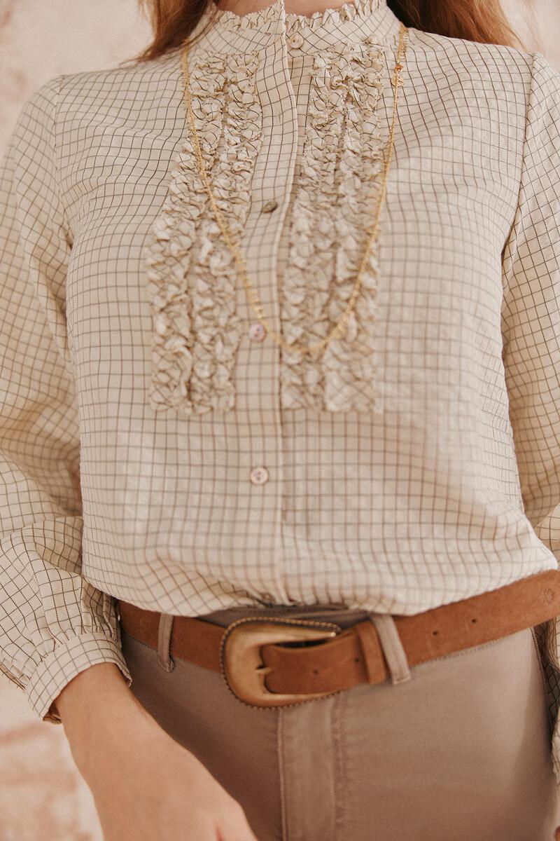 Hoss Intropia Cósima. Camisa Chorreras. | Blusas Y Camisas De Mujer | Hoss Intropia