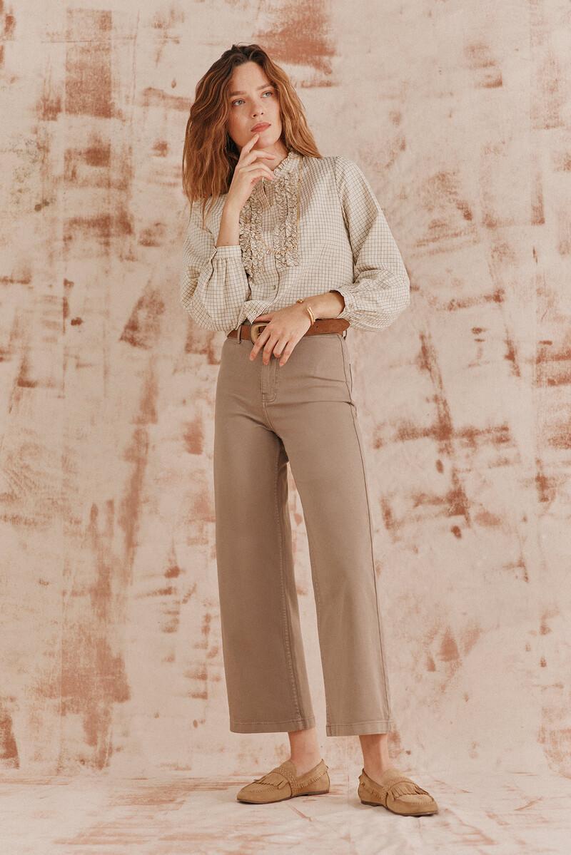 Hoss Intropia Cósima. Camisa Chorreras. | Blusas Y Camisas De Mujer | Hoss Intropia