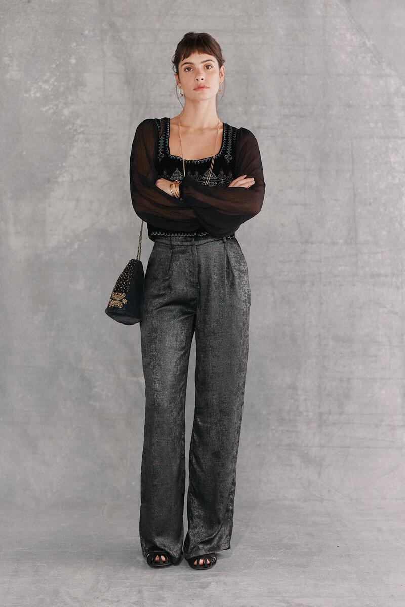 Hoss Intropia Cristina. Blusa Bordada | Blusas Y Camisas De Mujer | Hoss Intropia