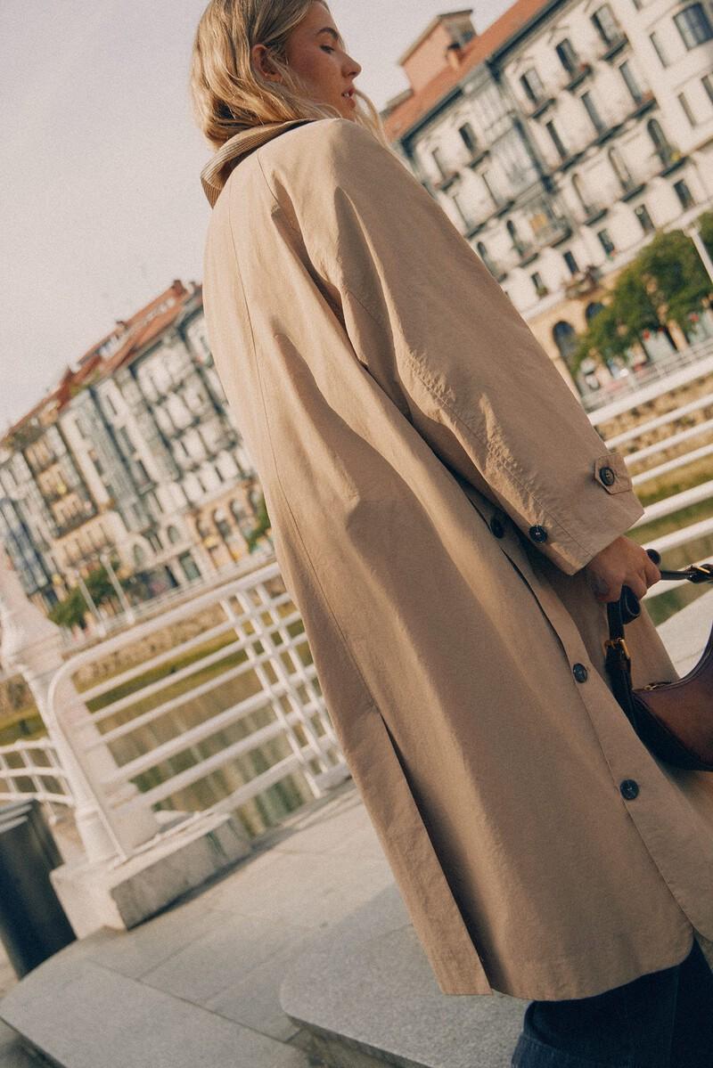 Hoss Intropia Danae. Gabardina Larga Oversize | Abrigos De Mujer | Hoss Intropia