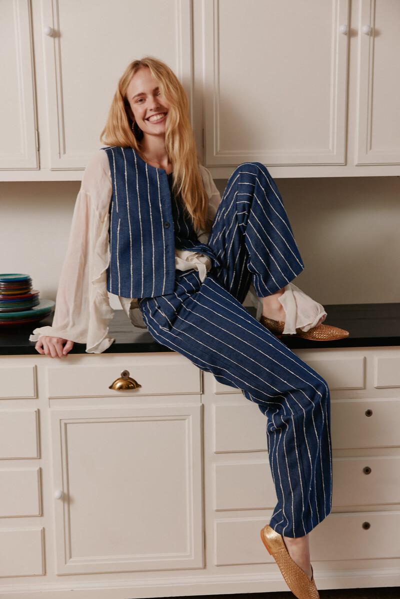 Hoss Intropia Elisa. Chaleco Rayas. | Chalecos De Mujer | Hoss Intropia