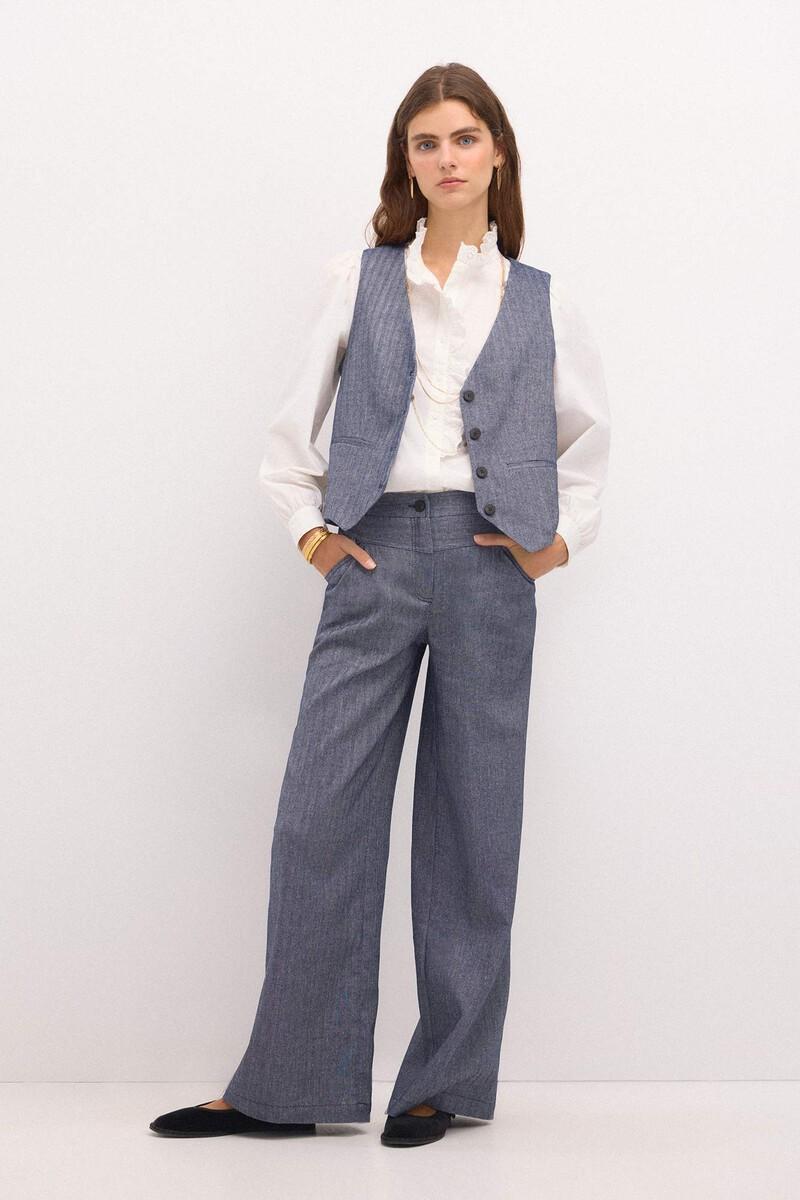 Hoss Intropia Eloisa. Chaleco Corto De Espiga | Chalecos De Mujer | Hoss Intropia