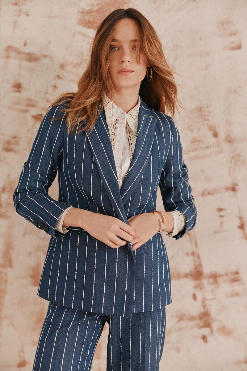 Hoss Intropia Elvira. Blazer Rayas | Blazer Y Americanas De Mujer | Hoss Intropia