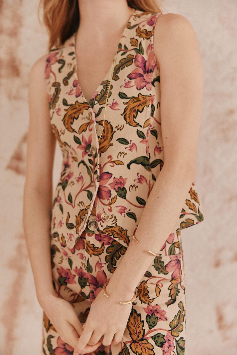 Hoss Intropia Enriqueta. Chaleco Estampado | Chalecos De Mujer | Hoss Intropia