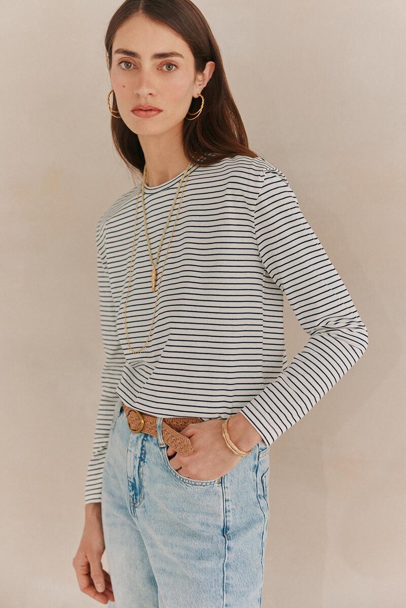 Hoss Intropia Fabia. Camiseta Marinera | Camisetas Y Tops De Mujer | Hoss Intropia