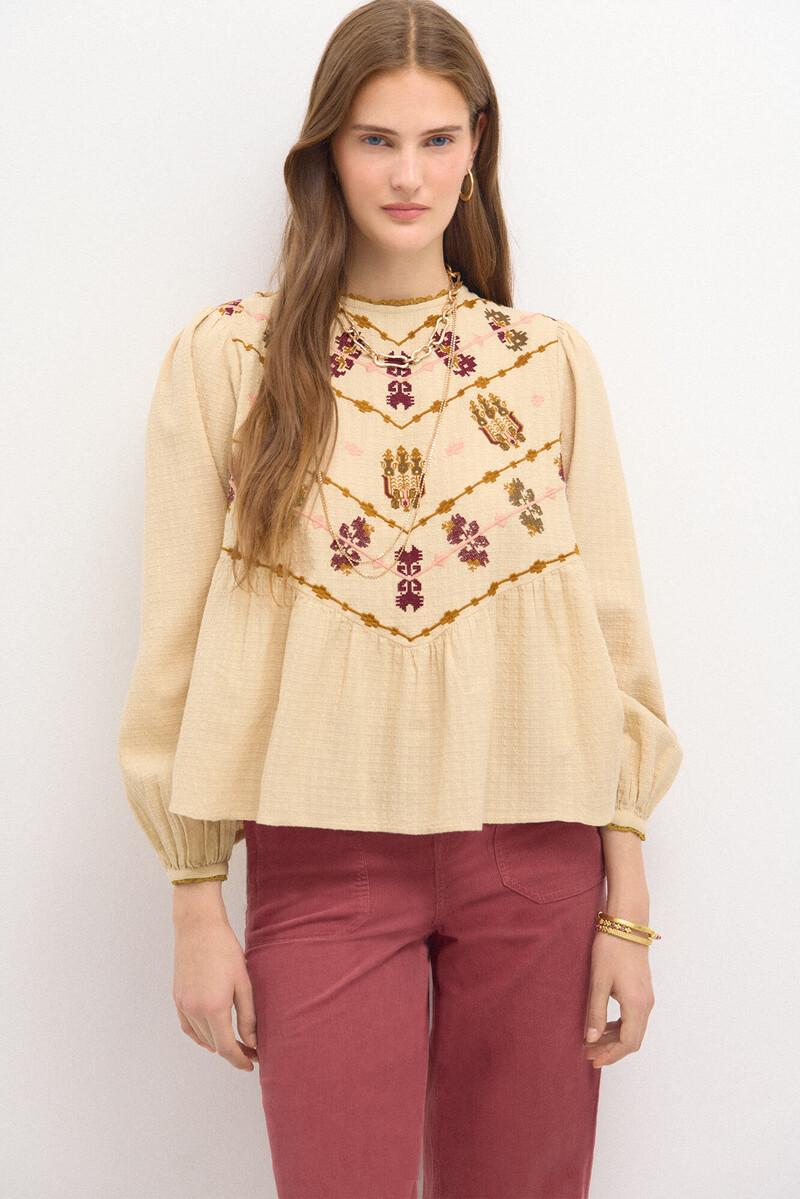 Hoss Intropia Felisa. Blusa Bordado Boho. | Blusas Y Camisas De Mujer | Hoss Intropia