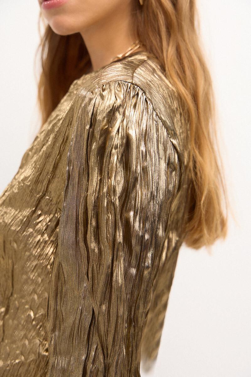 Hoss Intropia Fernanda. Blusa Metalizada. | Blusas Y Camisas De Mujer | Hoss Intropia