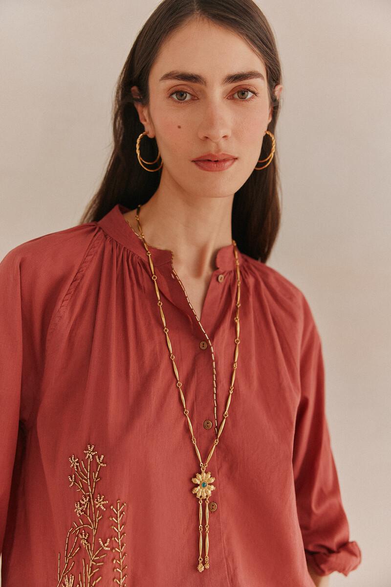 Hoss Intropia Lara. Blusa Bordada Cuentas | Blusas Y Camisas De Mujer | Hoss Intropia