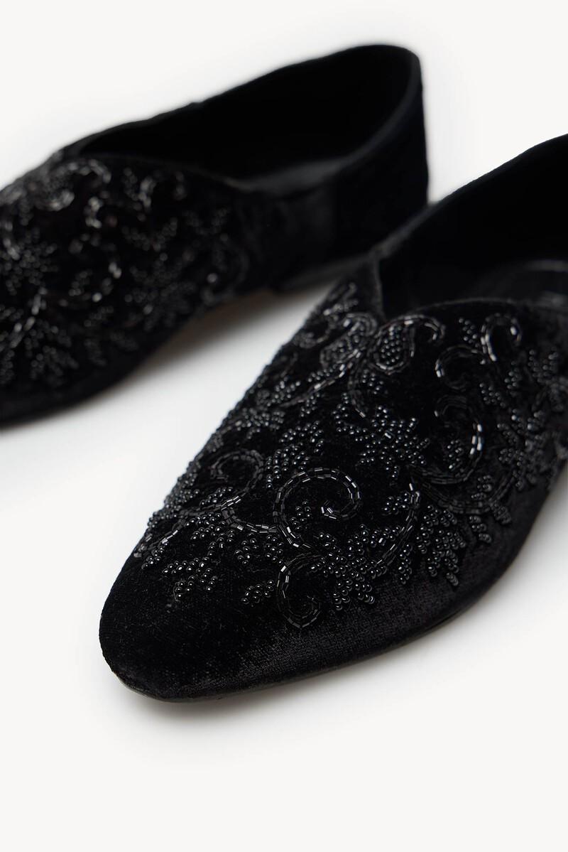 Hoss Intropia Maira. Babuchas De Terciopelo | Zapatos De Mujer | Hoss Intropia