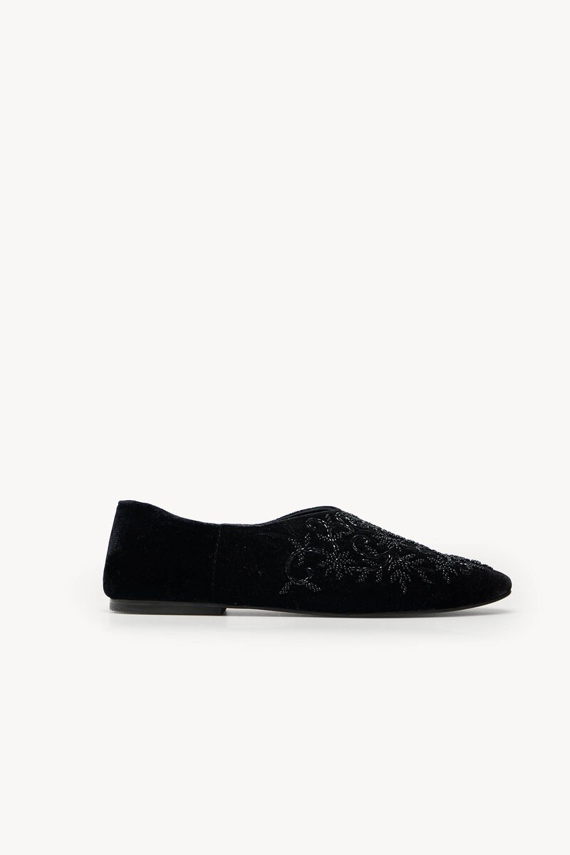 Hoss intropia Maira. Babuchas de terciopelo | Zapatos de mujer | Hoss Intropia