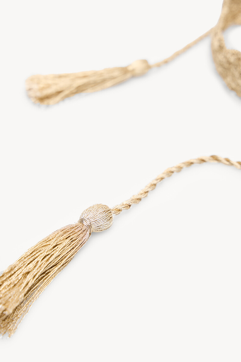 Hoss Intropia Melina. Cinturón Crochet Lurex | Cinturones De Mujer | Hoss Intropia