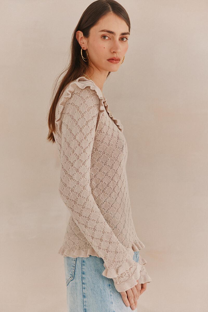 Hoss Intropia Nuria. Jersey Manga Larga | Ropa De Punto De Mujer | Hoss Intropia