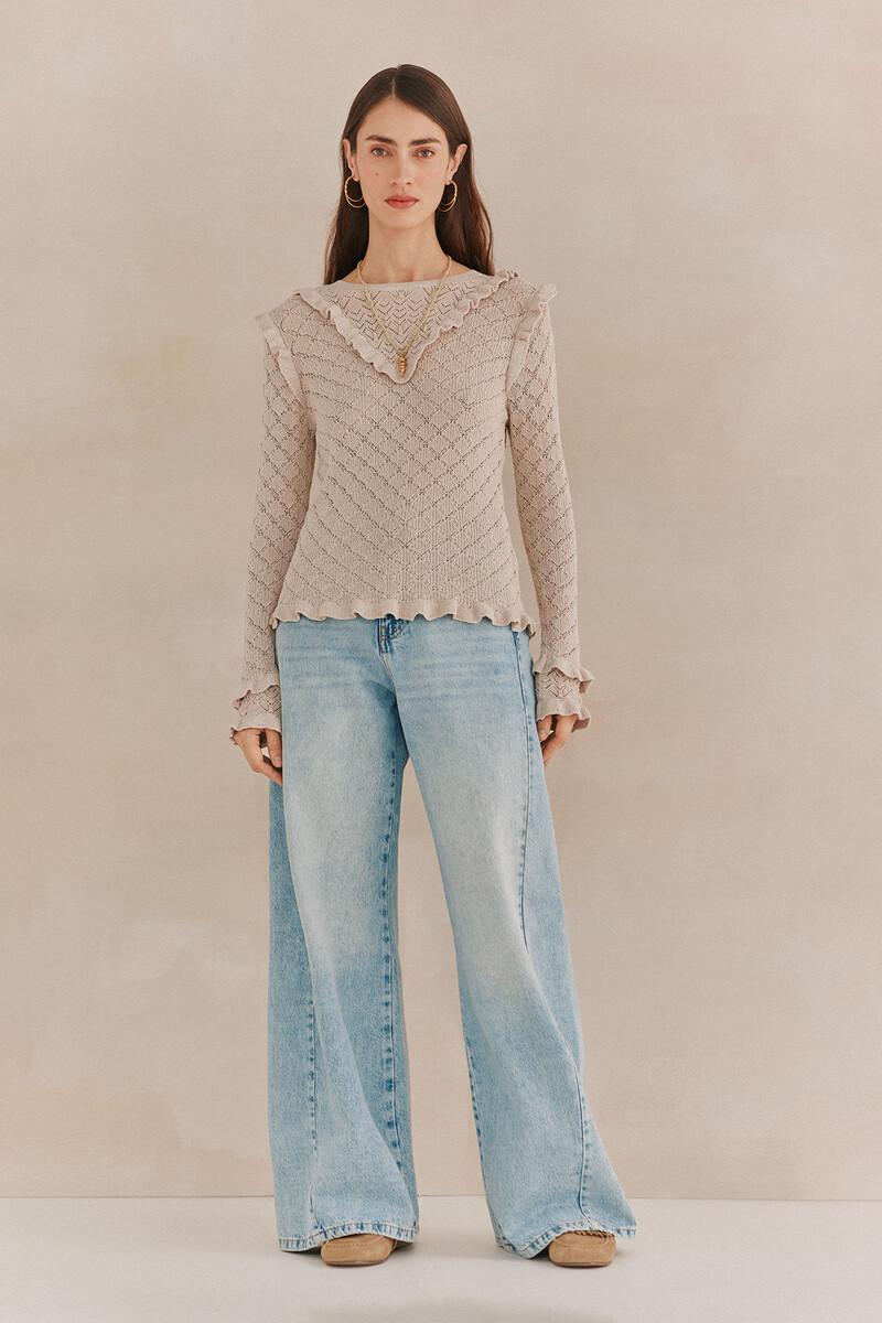 Hoss Intropia Nuria. Jersey Manga Larga | Ropa De Punto De Mujer | Hoss Intropia