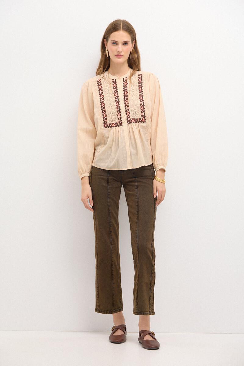 Hoss Intropia Odele. Jeans Entallados Con Cortes | Jeans | Hoss Intropia