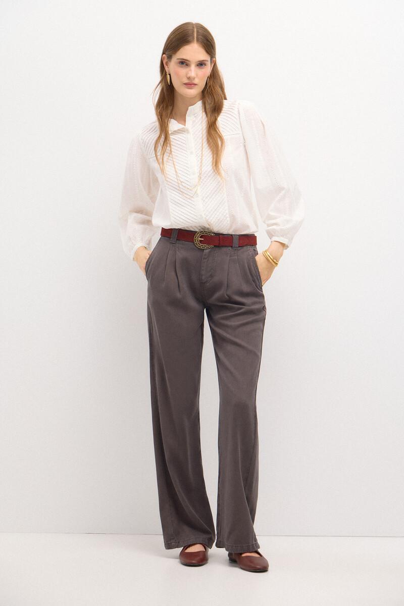 Hoss intropia Olaia. Pantalón fluido en tencel | Pantalones de mujer | Hoss Intropia