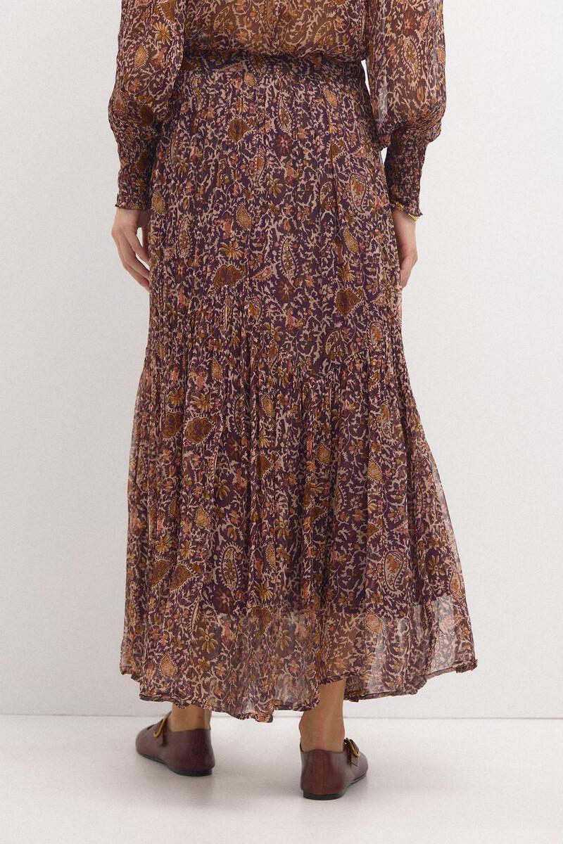 Hoss Intropia Olga. Falda Estampada Paneles | Faldas De Mujer | Hoss Intropia