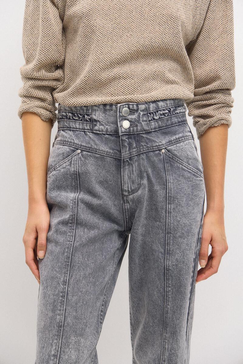 Hoss Intropia Olinda. Jeans Rectos Con Cortes | Jeans | Hoss Intropia