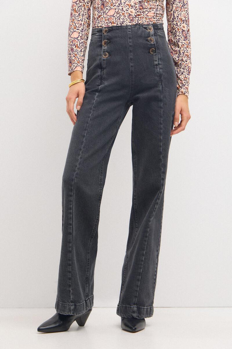 Hoss Intropia Oriana. Jeans Amplios Con Botones | Jeans | Hoss Intropia