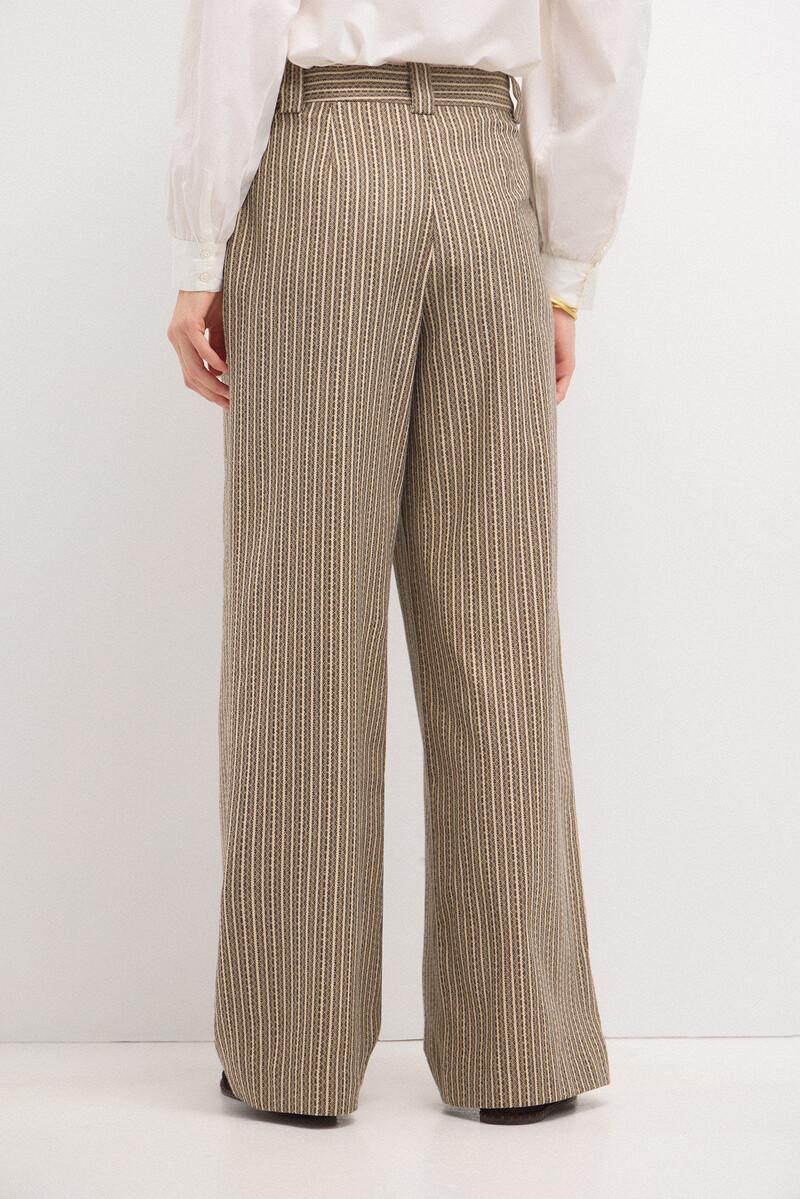 Hoss Intropia Paola. Pantalón Amplio De Rayas | Pantalones De Mujer | Hoss Intropia