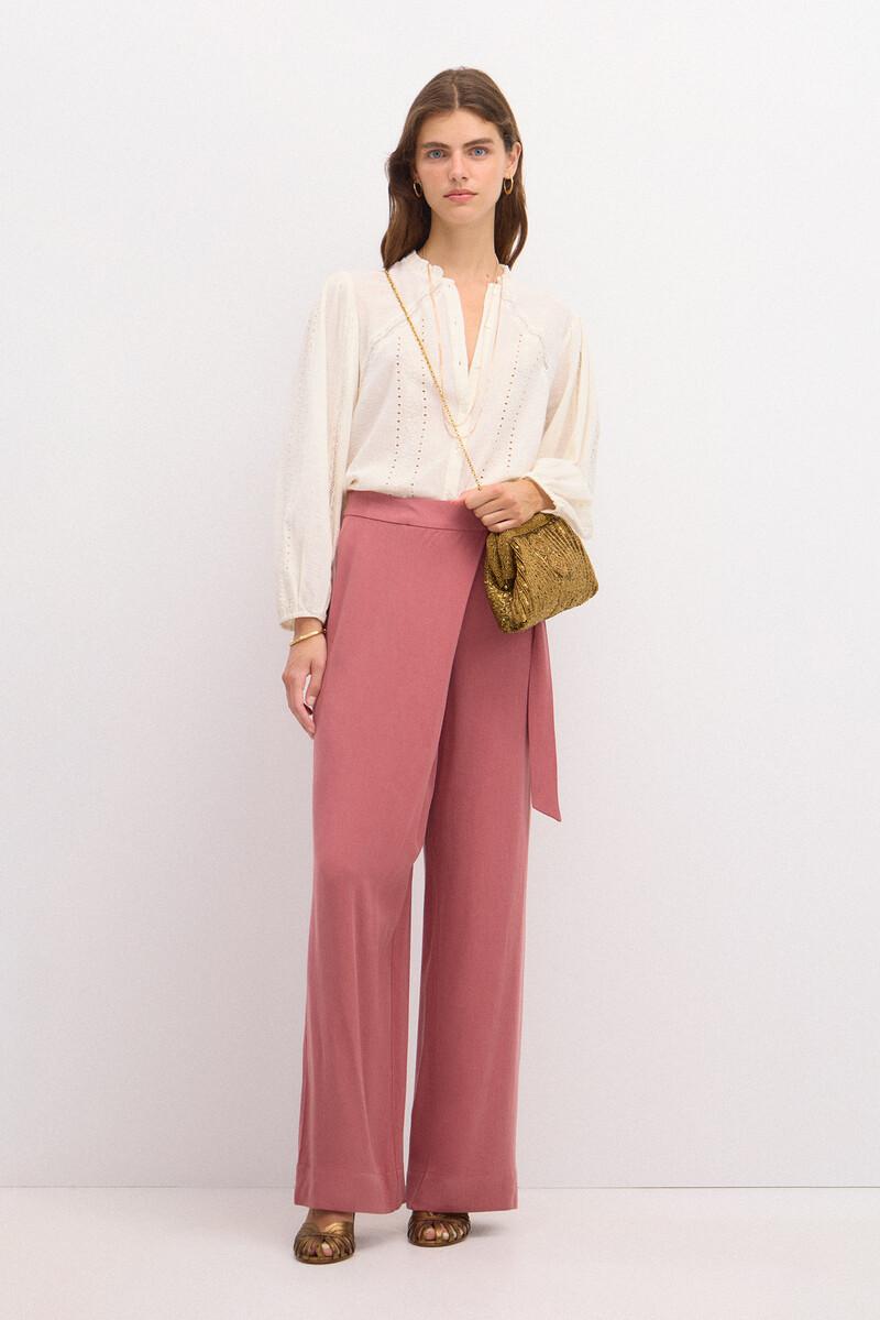 Hoss intropia Paula. Pantalón ancho cruzado | Pantalones de mujer | Hoss Intropia