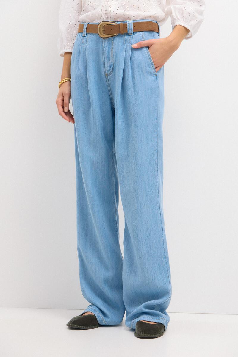 Hoss Intropia Paz. Pantalón Fluido Vaquero | Jeans | Hoss Intropia