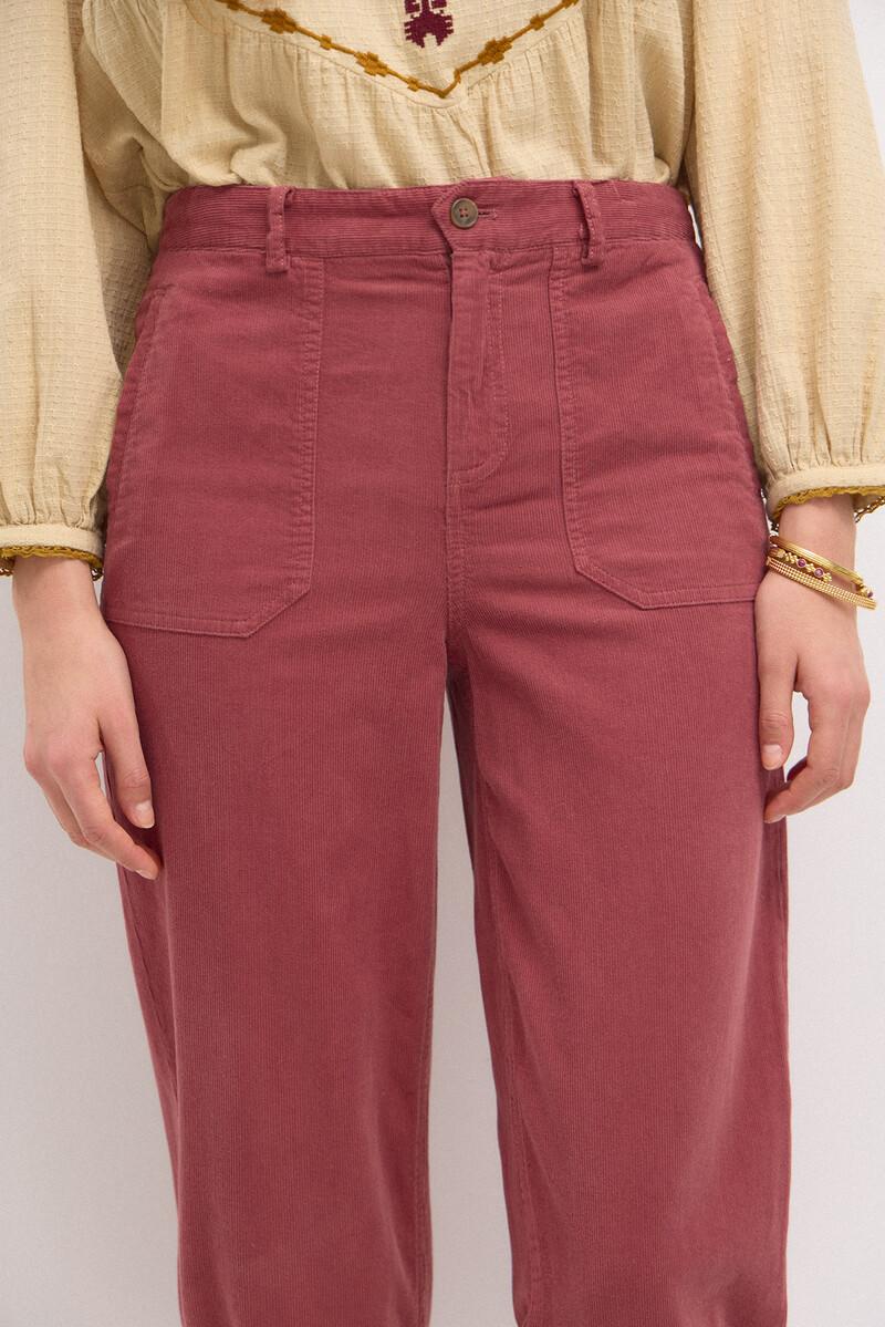 Hoss intropia Pepa. Pantalón de pana con pinzas | Pantalones de mujer | Hoss Intropia