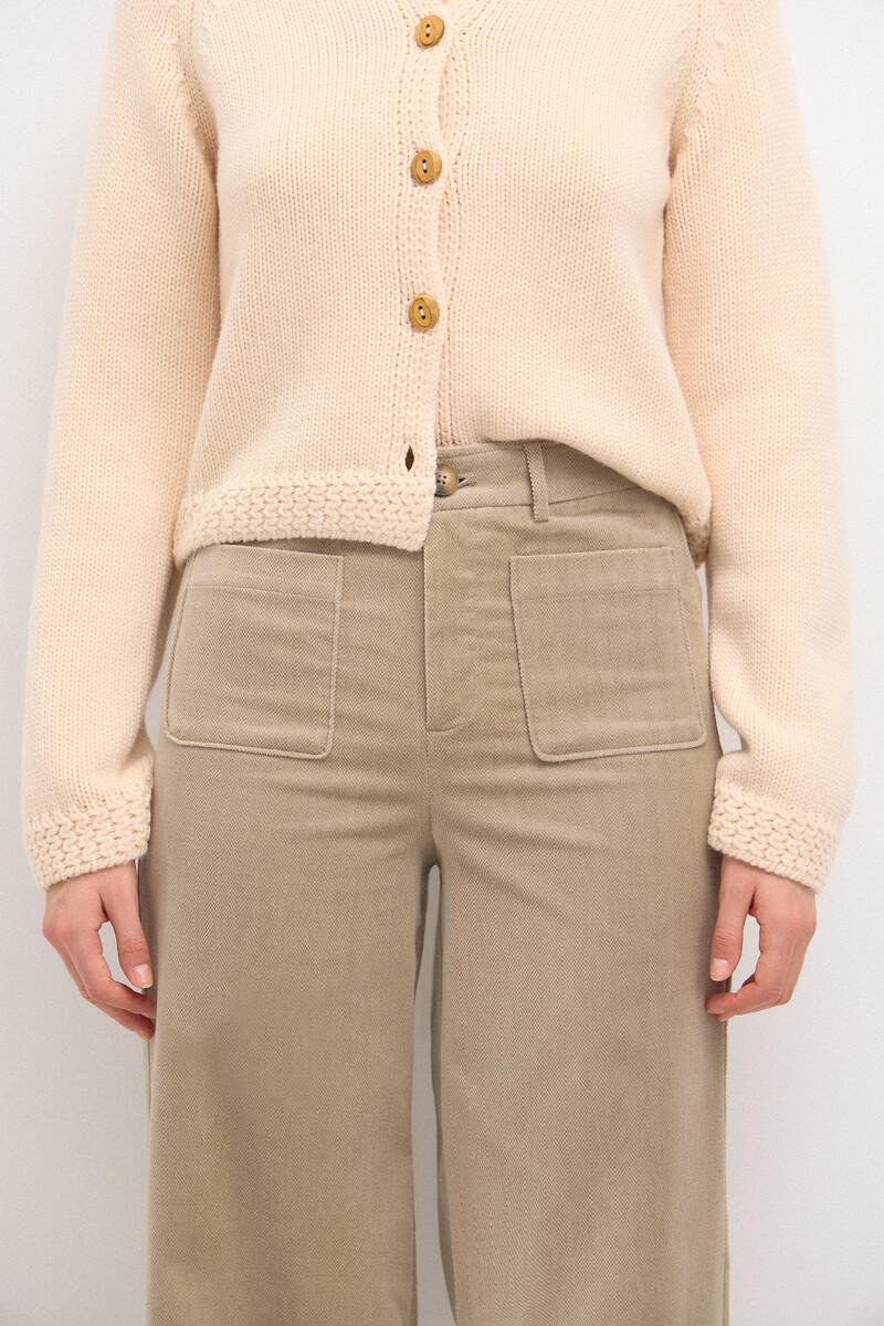 Hoss Intropia Pepita. Pantalón Recto De Terciopelo | Pantalones De Mujer | Hoss Intropia